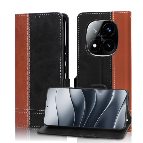 für Xiaomi Redmi Note 14 Pro 5G/Redmi Note 14 Pro+ Plus 5G Hülle, Magnet Ledertasche Handyhülle, Klapp Leder Kartenfächer Schutzhülle,Flip TPU Bumper Stoßfeste Case Cover für Redmi Note 14 Pro 5G für Xiaomi Redmi Note 14 Pro 5G/Redmi Note 14 Pro+ Plus 5G Hülle, Magnet Ledertasche Handyhülle, Klapp Leder Kartenfächer Schutzhülle,Flip TPU Bumper Stoßfeste Case Cover für Redmi Note 14 Pro 5G von MAMA MOUTH