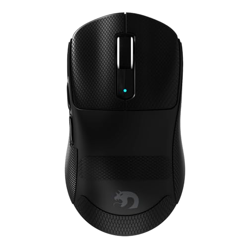 MAMBASNAKE M3 39g Superlight Mouse, PixArt PAW3395PRO Gaming Sensor, BT/2.4G Wireless/Wired Gaming Mouse, 6 Adjustable DPI up to 40000, 200 Hrs Battery, Office Mice for Win11/Xbox/PS/Mac (Black) von MAMBASNAKE