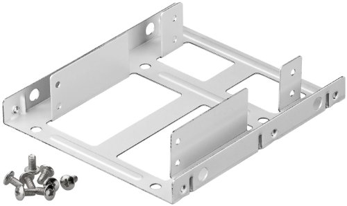 MANAX Doppelter 2.5" Festplatten-Einbaurahmen auf 3,5" - 6 Stück von MANAX
