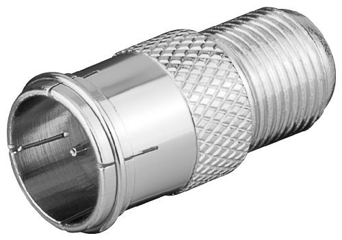 MANAX Verbinder: F-Quick Stecker>F-Kupplung (50 Stück) von MANAX