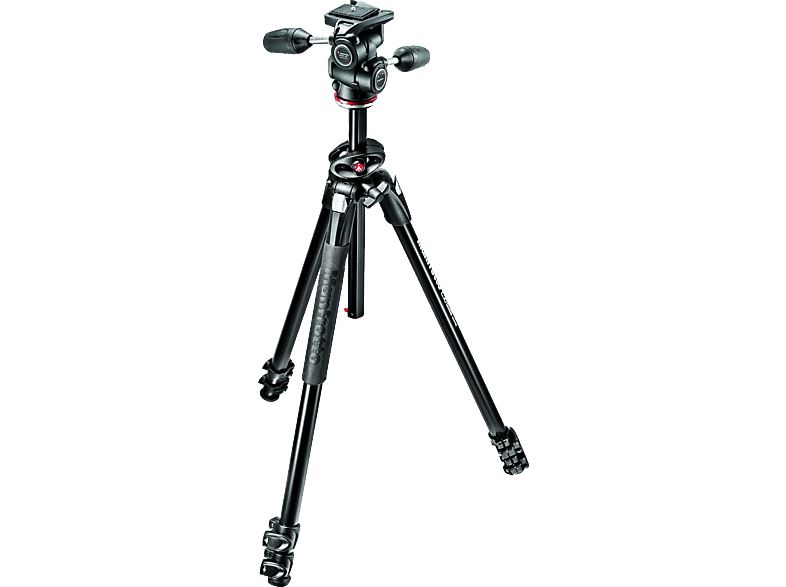 MANFROTTO MK290DUA3-3W Dreibein Stativ, Schwarz, Höhe offen bis 55 mm von MANFROTTO