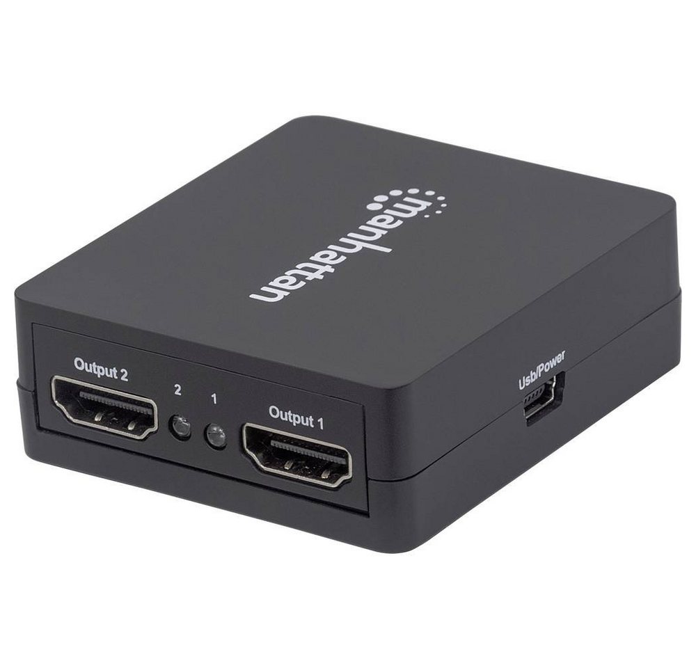 MANHATTAN 1080p 2-Port HDMI-Splitter Stromversorgung über HDMI-Adapter MANHATTAN 1080p 2-Port HDMI-Splitter Stromversorgung über HDMI-Adapter von MANHATTAN