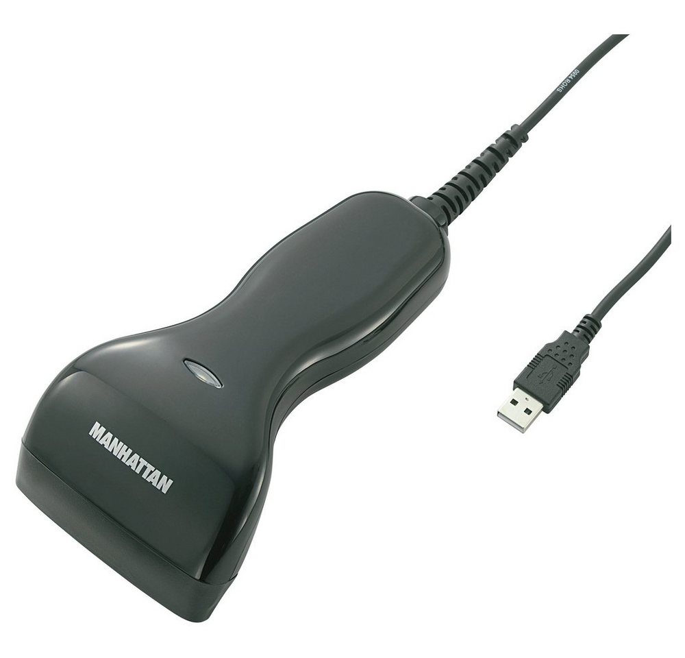 MANHATTAN Manhattan 401517 USB-Kit Barcode-Scanner Kabelgebunden 1D Schwarz Han Scanner von MANHATTAN