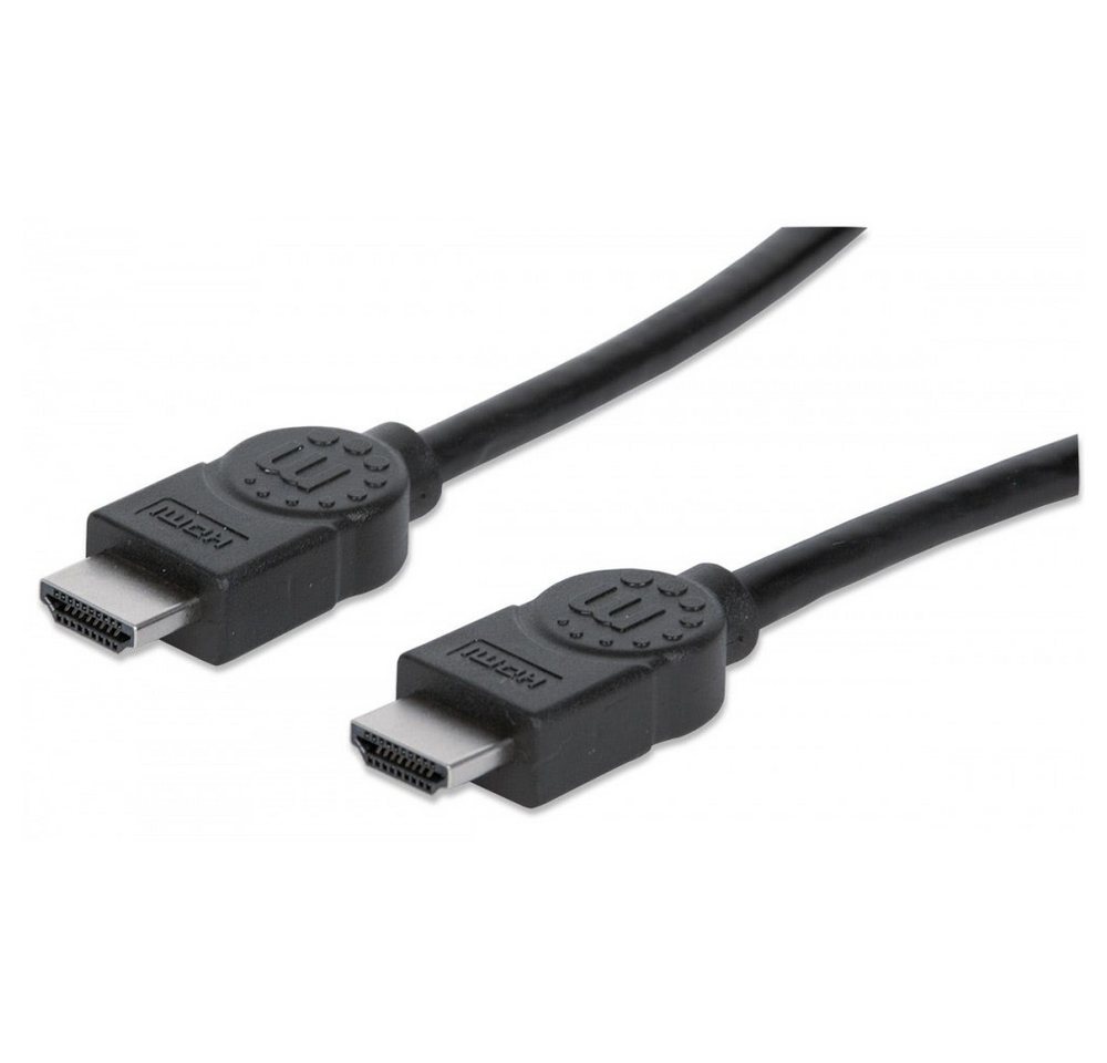 MANHATTAN Manhattan HDMI-Kabel (5m) - High Speed HDMI-Kabel. Elektro-Kabel, HDMI, Hohe Übertragungsgeschwindigkeit von MANHATTAN