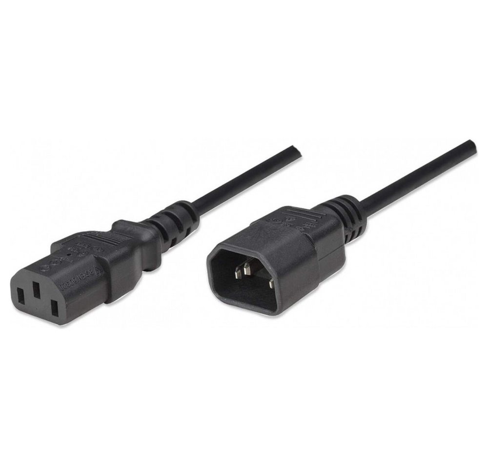 MANHATTAN Manhattan Kaltgeräteverlängerung 1,8m für Kaltgeräte. Elektro-Kabel, Kaltgeräte, Ideal für Kaltgeräte, Robuste Bauweise MANHATTAN Manhattan Kaltgeräteverlängerung 1,8m für Kaltgeräte. Elektro-Kabel, Kaltgeräte, Ideal für Kaltgeräte, Robuste Bauweise von MANHATTAN