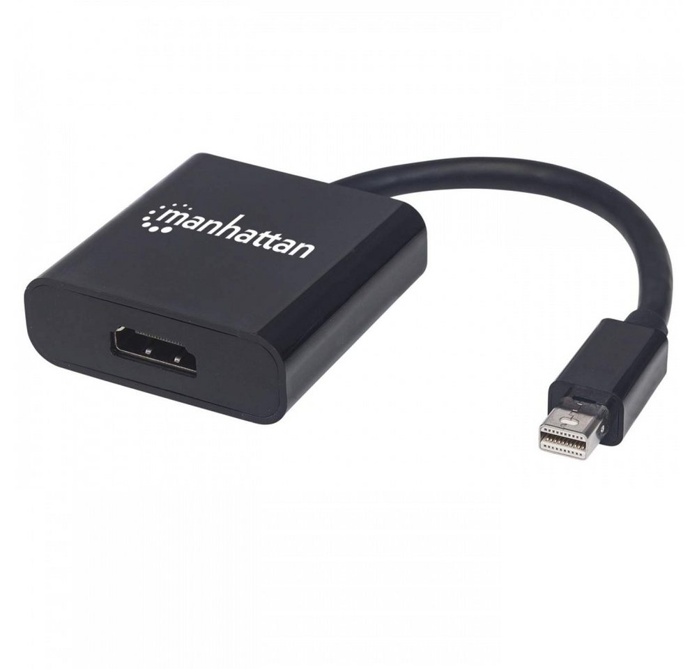 MANHATTAN Manhattan Mini-DP > HDMI-Adapter 4K - Adapter Elektro-Kabel, Mini-DP > HDMI, Mini-DP > HDMI, 4K Auflösung für brillante Bilder MANHATTAN Manhattan Mini-DP > HDMI-Adapter 4K - Adapter Elektro-Kabel, Mini-DP > HDMI, Mini-DP > HDMI, 4K Auflösung für brillante Bilder von MANHATTAN