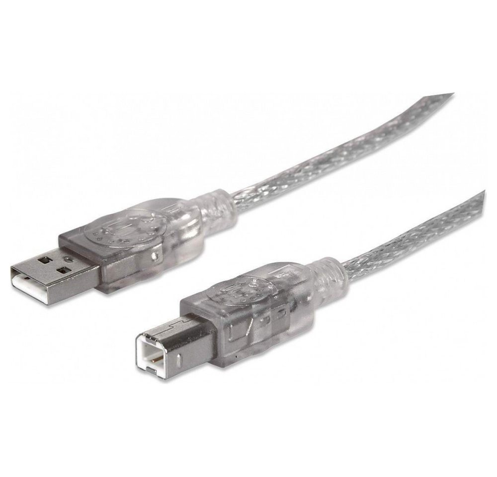 MANHATTAN Manhattan USB 2.0 Kabel 3m für USB St. auf B St. USB-Kabel, USB St. auf USB B St., USB St. auf USB B St., Hohe Datenübertragungsrate MANHATTAN Manhattan USB 2.0 Kabel 3m für USB St. auf B St. USB-Kabel, USB St. auf USB B St., USB St. auf USB B St., Hohe Datenübertragungsrate von MANHATTAN