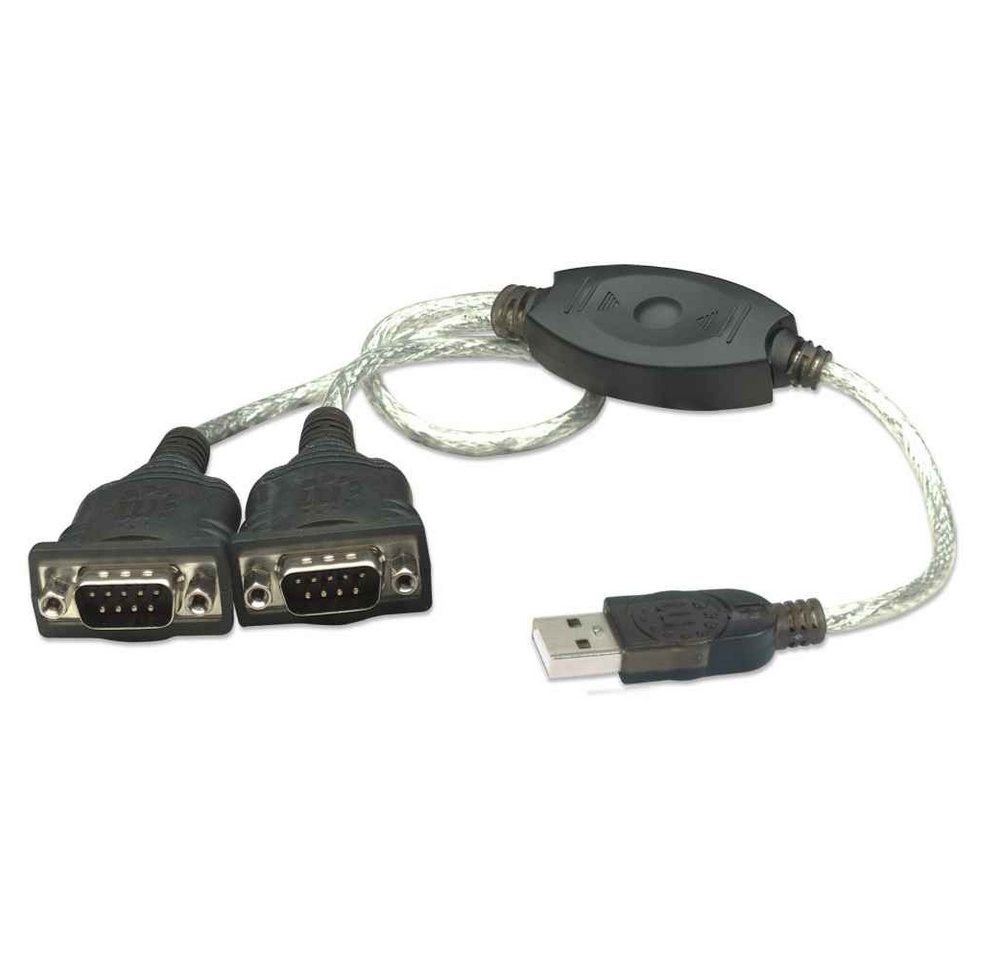 MANHATTAN Manhattan USB>Seriell 2-Port Adapter USB-Adapter USB zu USB-Seriell, Plug-and-Play Installation MANHATTAN Manhattan USB>Seriell 2-Port Adapter USB-Adapter USB zu USB-Seriell, Plug-and-Play Installation von MANHATTAN