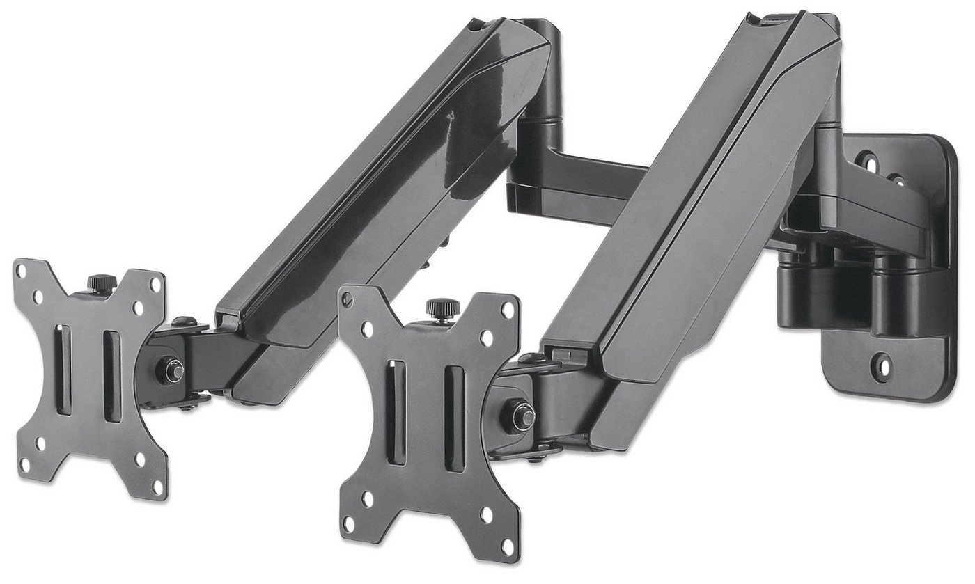 MANHATTAN Manhattan Wandhalterung mit Gasdruckfeder für 2x17-32" TV-Wandhalterung MANHATTAN Manhattan Wandhalterung mit Gasdruckfeder für 2x17-32" TV-Wandhalterung von MANHATTAN