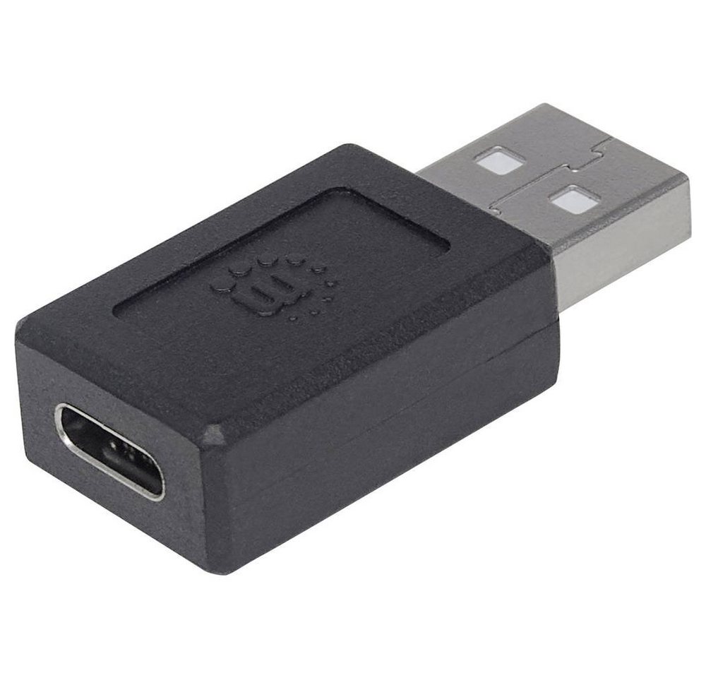 MANHATTAN USB 2 Typ C auf Typ A-Adapter Typ C-Buchse auf USB-Adapter, beidseitig verwendbarer Stecker MANHATTAN USB 2 Typ C auf Typ A-Adapter Typ C-Buchse auf USB-Adapter, beidseitig verwendbarer Stecker von MANHATTAN