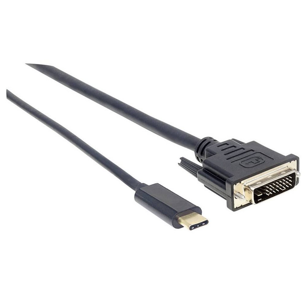 MANHATTAN USB Typ C auf DVI-Adapterkabel das DP HDMI-Kabel von MANHATTAN