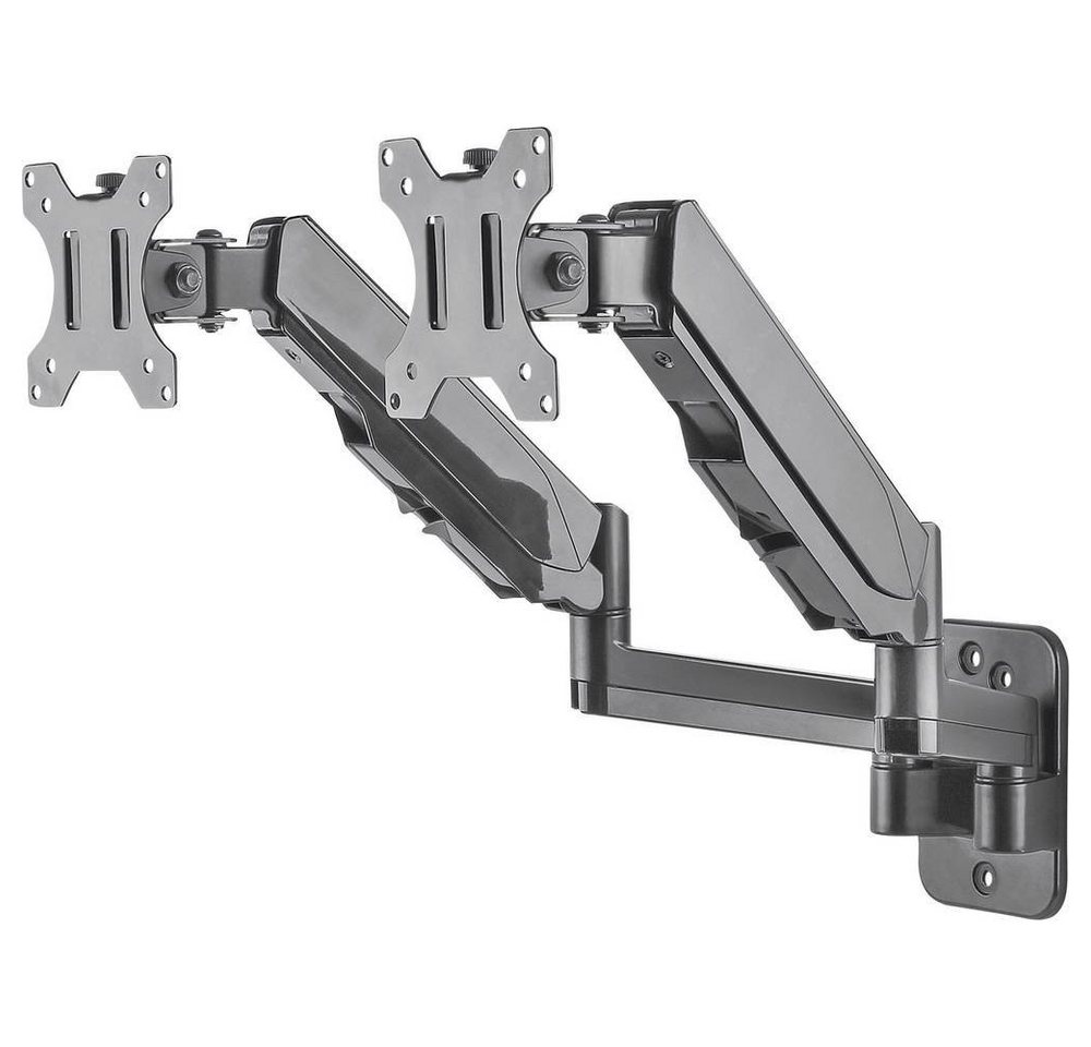MANHATTAN Monitor-Halterung Universal-Wandhalterung mit Gasdruckfeder für, (Gasdruck-Technik) von MANHATTAN