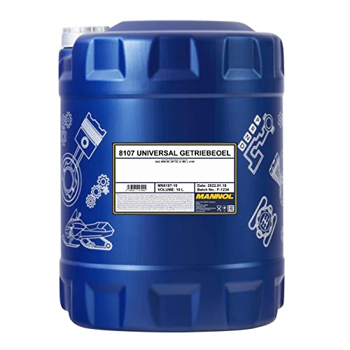 MANNOL Universal Getriebeoel 80W-90 API GL 4, 10 Liter MANNOL Universal Getriebeoel 80W-90 API GL 4, 10 Liter von MANNOL