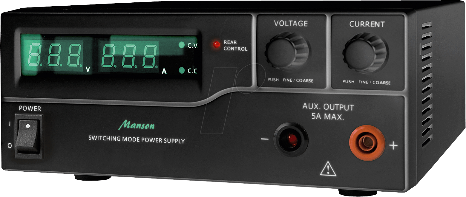 HCS 3604 USB - Labornetzgerät, 1 - 60 V, 0 - 15 A, stabilisiert, programmierbar von MANSON