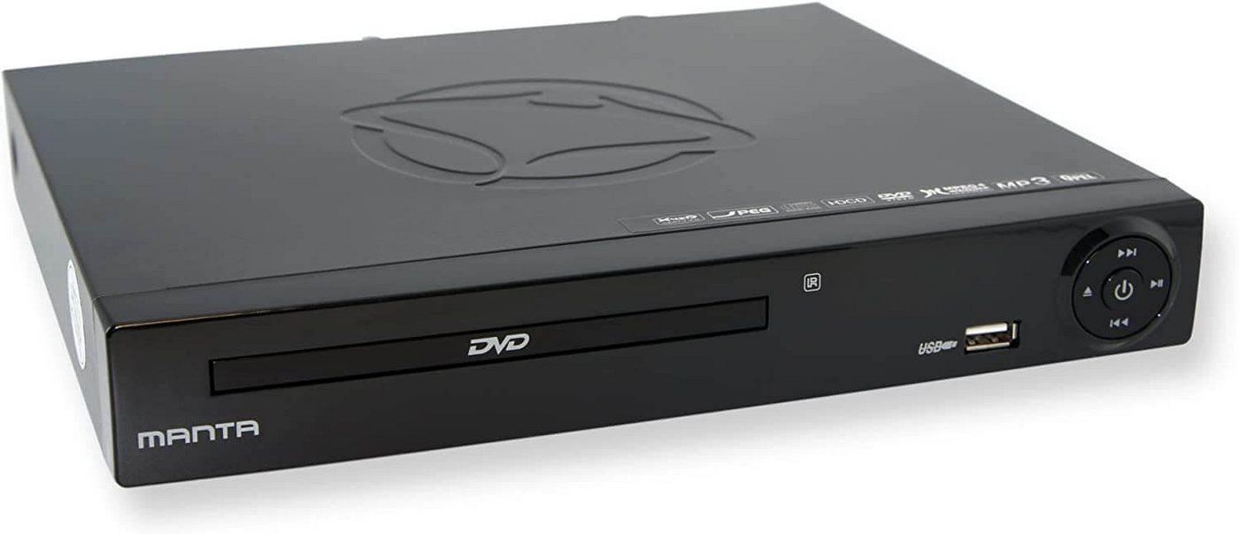 MANTA DVD072 Emperor Basic HDMI DVD & CD Player, Videoplayer DVD-Player (20 W) von MANTA