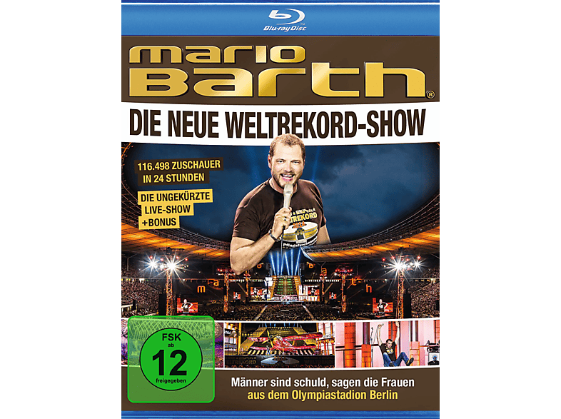 Mario Barth - Weltrekord-Show: Männer sind schuld, sagen die Frauen Blu-ray Mario Barth - Weltrekord-Show: Männer sind schuld, sagen die Frauen Blu-ray von MANUELL! M