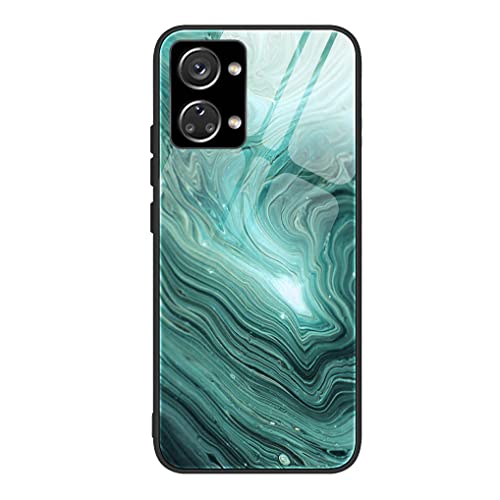 MAOGE Hülle für OnePlus Nord 2T 5G, Ultradünne Gehärtetem Glas Zurück & Weich Silikon TPU Rahmen Handyhülle Glänzend Marmor Case Stoßfest Schutzhülle, Grüner Planet MAOGE Hülle für OnePlus Nord 2T 5G, Ultradünne Gehärtetem Glas Zurück & Weich Silikon TPU Rahmen Handyhülle Glänzend Marmor Case Stoßfest Schutzhülle, Grüner Planet von MAOGE