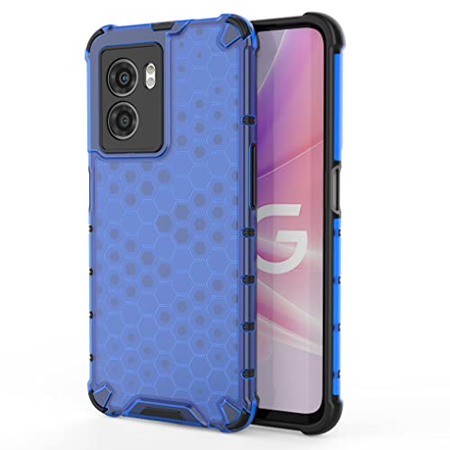 MAOGE Hülle für Oppo A77 5G / Realme Narzo 50 5G, Ultra Dünn Weiche Silikon Kratzfest TPU Bumper Case Schutzhülle [Anti-Drop Luftkissenecke] Militärische Stoßfest Handyhülle - Blau von MAOGE