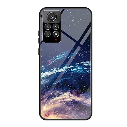 MAOGE Hülle für Xiaomi Redmi Note 11 / Redmi Note 11S 4G, Ultradünne Gehärtetem Glas Zurück & Weich Silikon TPU Handyhülle Elegantes Gemaltes Muster Case Stoßfest Schutzhülle, Riesiges Universum MAOGE Hülle für Xiaomi Redmi Note 11 / Redmi Note 11S 4G, Ultradünne Gehärtetem Glas Zurück & Weich Silikon TPU Handyhülle Elegantes Gemaltes Muster Case Stoßfest Schutzhülle, Riesiges Universum von MAOGE