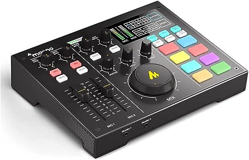 Maono Maonocaster AU-AM100 - Podcast-Mixer mit vier Kanälen und Phantom-power Maono Maonocaster AU-AM100 - Podcast-Mixer mit vier Kanälen und Phantom-power von MAONO