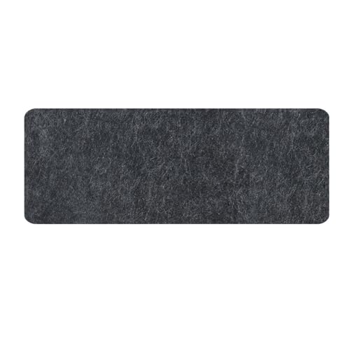 Schreibtischunterlagen Großes Filz-Mauspad, Gaming-Mauspad, rutschfestes Schutzpad for den Desktop, Computertastatur, großes Mauspad, Anti-Rutsch-Pad Zur Dekoration(100X30cm) von MAQDDO