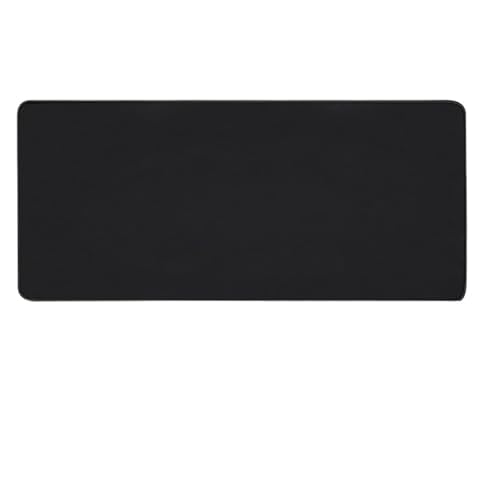 Schreibtischunterlagen Schwarzes Mauspad, lange Geschwindigkeit, Computermatte, Gaming-Zimmerdekor, großes Mauspad, Tisch-/Schreibtisch-Zubehör Zur Dekoration(300X800X3.0mm) von MAQDDO