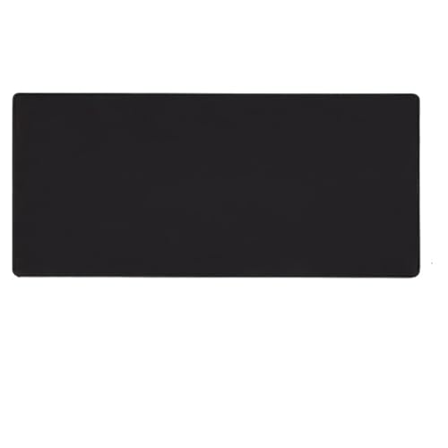 Schreibtischunterlagen Schwarzes Mauspad, lange Geschwindigkeit, Computermatte, Gaming-Zimmerdekor, großes Mauspad, Tisch-/Schreibtisch-Zubehör Zur Dekoration(400X900X3.0mm) von MAQDDO