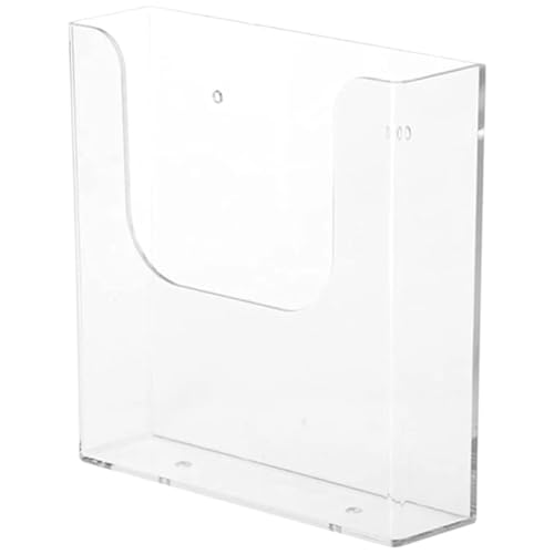 Wandmontierte Magazinablage An der Wand befestigter Aktenorganisator, transparenter, an der Wand befestigter Aktenhalter, Ordner, A5-Aktenhalter for das Home Office FüR Lagerung Wandmontierte Magazinablage An der Wand befestigter Aktenorganisator, transparenter, an der Wand befestigter Aktenhalter, Ordner, A5-Aktenhalter for das Home Office FüR Lagerung von MAQDDO