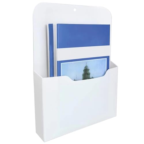 Wandmontierte Magazinablage Magnetischer Aktenhalter – magnetischer Papierhalter, Taschen-Organizer, Bürobedarf, Aufbewahrung, Post-Organizer for Notizbücher, Briefe FüR Lagerung Wandmontierte Magazinablage Magnetischer Aktenhalter – magnetischer Papierhalter, Taschen-Organizer, Bürobedarf, Aufbewahrung, Post-Organizer for Notizbücher, Briefe FüR Lagerung von MAQDDO