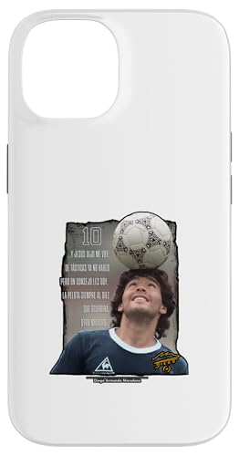 Maradona 10 Bälle Hülle für iPhone 14 von MARADONA