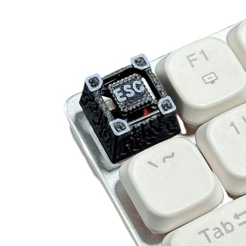 Ersatz-ESC-Tastenkappe glänzt durch die Basis, OEM-Höhe verbessert die Ästhetik der mechanischen Tastatur Ersatz-ESC-Tastenkappe glänzt durch die Basis, OEM-Höhe verbessert die Ästhetik der mechanischen Tastatur von MARCBUSE