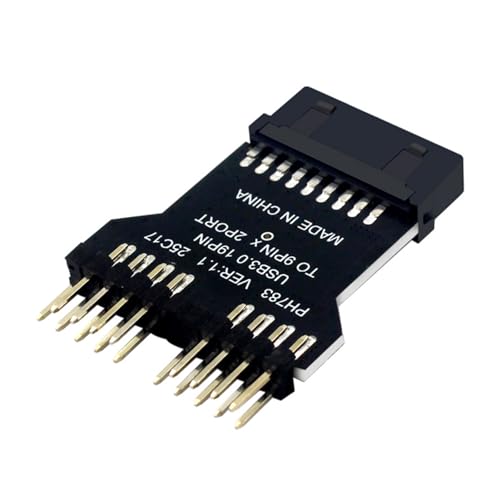 Motherboards USB 3.0 Header-Konverter auf 2 x USB 2.0 9-polige Port-Erweiterung für PC-Gehäuse-Zubehör Motherboards USB 3.0 Header-Konverter auf 2 x USB 2.0 9-polige Port-Erweiterung für PC-Gehäuse-Zubehör von MARCBUSE