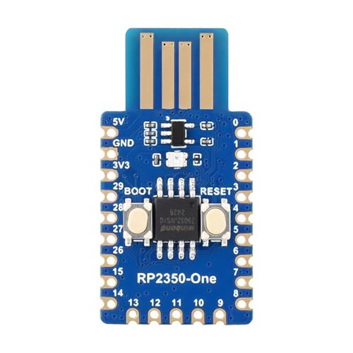 RP2350One Mikrocontroller-Modul, USB-Speicherprogrammierung, 29 GPIO-Pins, PWM ADCs RP2350One Mikrocontroller-Modul, USB-Speicherprogrammierung, 29 GPIO-Pins, PWM ADCs von MARCBUSE