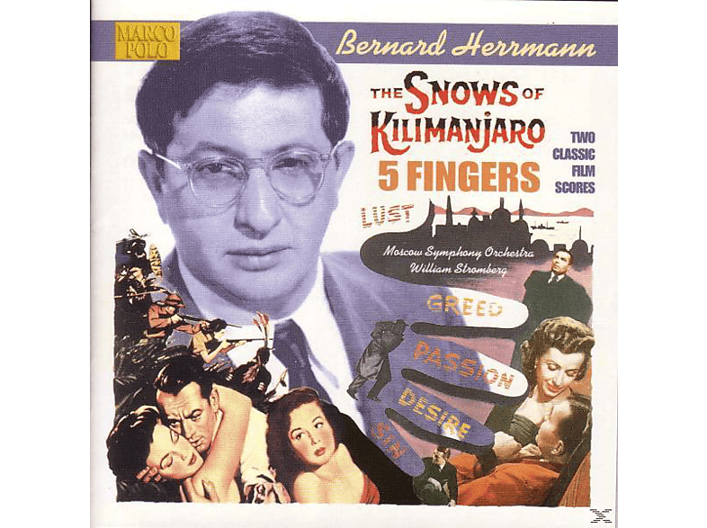 Bernard Hermann - Herrmann: Snows Of Kilimanjaro (The) / 5 Fingers (CD) von MARCO POLO