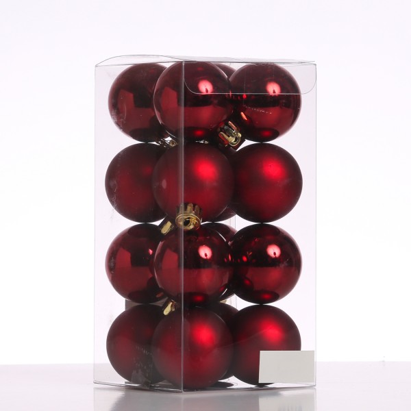 Christbaumkugeln - Weihnachtsbaumkugeln - bruchfest - D: 4cm - glän... von MARELIDA
