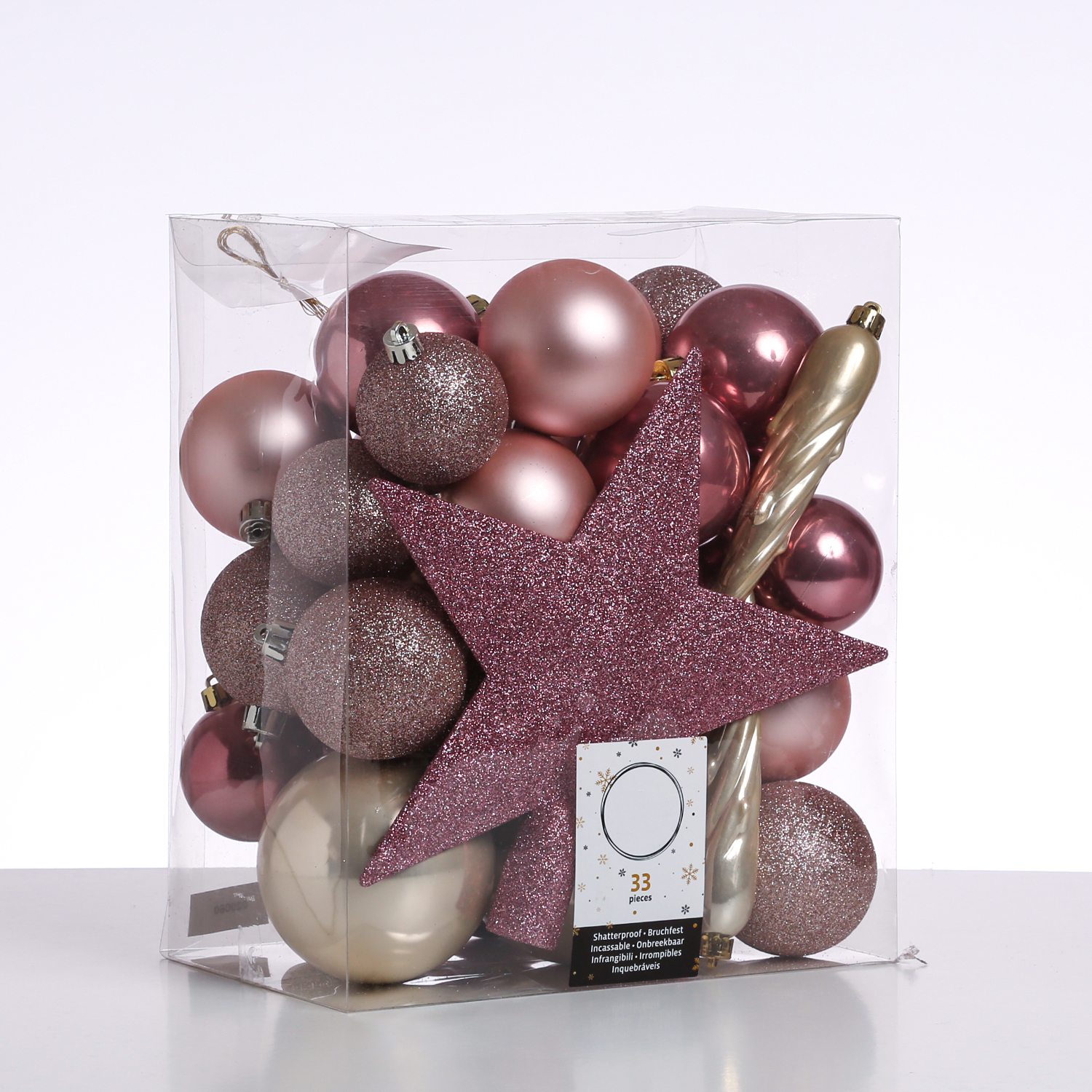 Christbaumkugeln - Weihnachtsbaumkugeln mit Stern Baumspitze - bruc... Christbaumkugeln - Weihnachtsbaumkugeln mit Stern Baumspitze - bruc... von MARELIDA