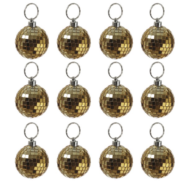 Christbaumschmuck Discokugel - Spiegelkugel 5cm  - Weihnachtskugel ... von MARELIDA