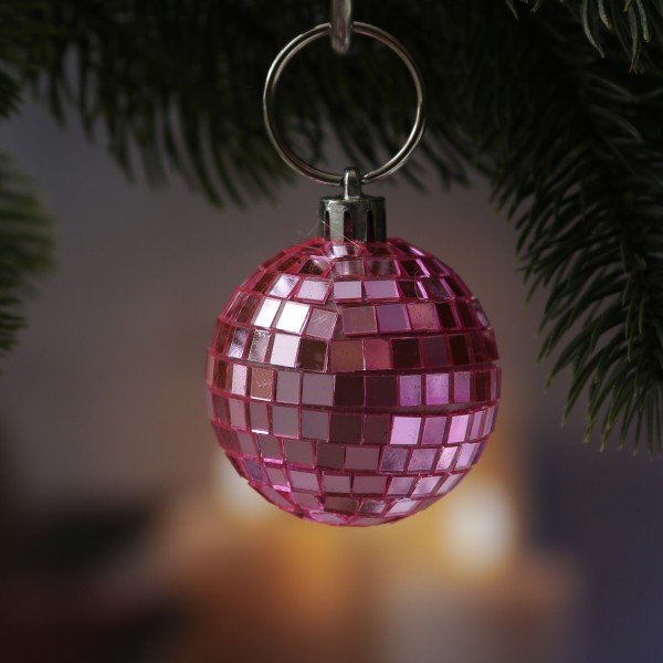 Christbaumschmuck Discokugel - Spiegelkugel - Weihnachtskugel - 5x5... von MARELIDA