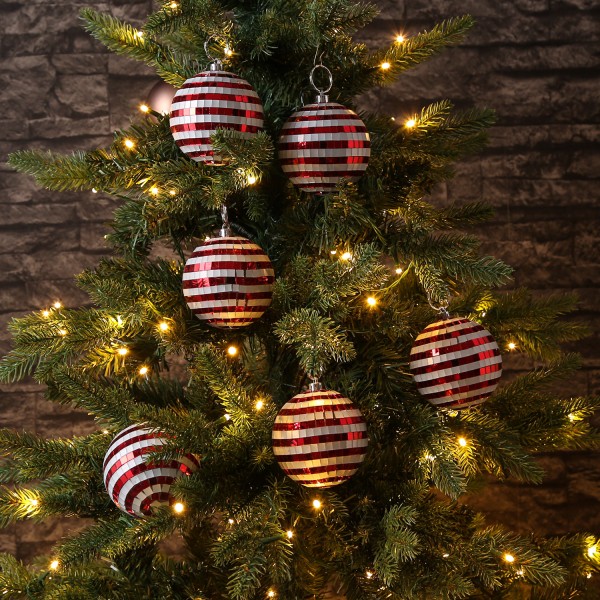 Christbaumschmuck Discokugel - Spiegelkugel - Weihnachtskugel - D: ... von MARELIDA