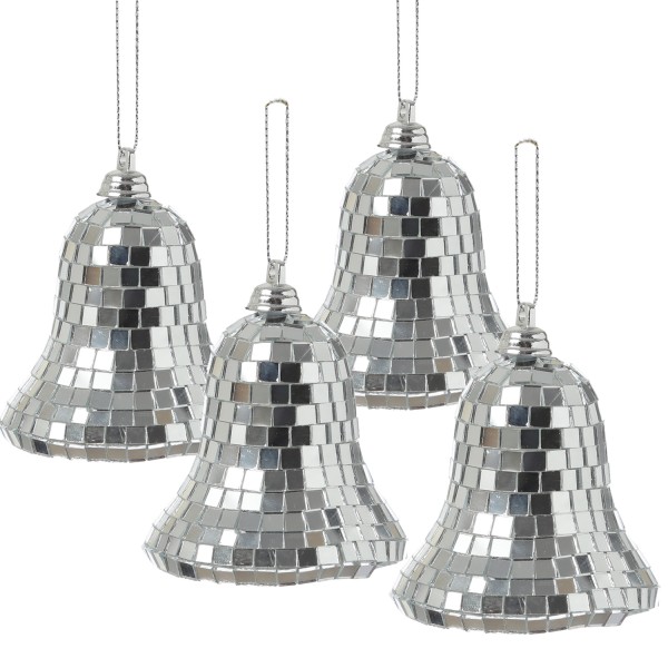 Christbaumschmuck Glocken - Weihnachtsbaumschmuck im Discokugel Loo... von MARELIDA