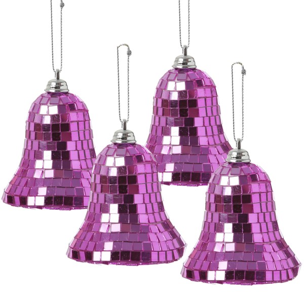 Christbaumschmuck Glocken - Weihnachtsbaumschmuck im Discokugel Loo... von MARELIDA