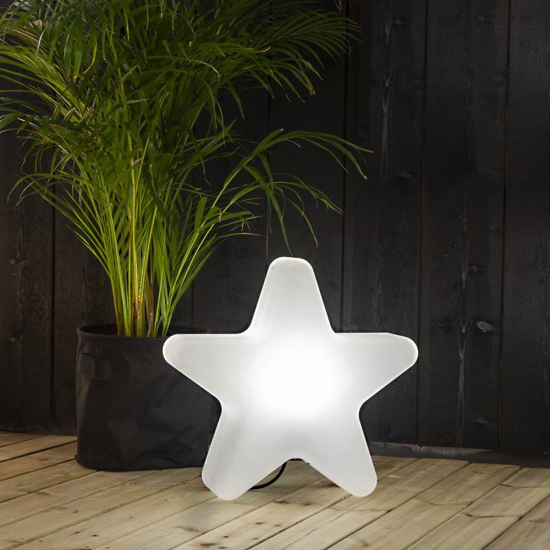 Gartenleuchte Stern - Dekoleuchte - mit Erdspieß - H: 50cm - E27 Fa... von MARELIDA