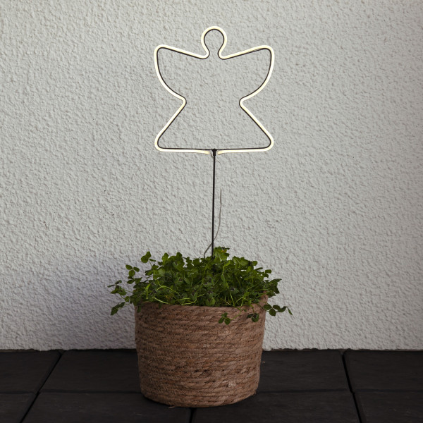 LED Neon Gartenstecker Engel - 102 weiße LED - H: 65cm - 8 Funktion... LED Neon Gartenstecker Engel - 102 weiße LED - H: 65cm - 8 Funktion... von MARELIDA