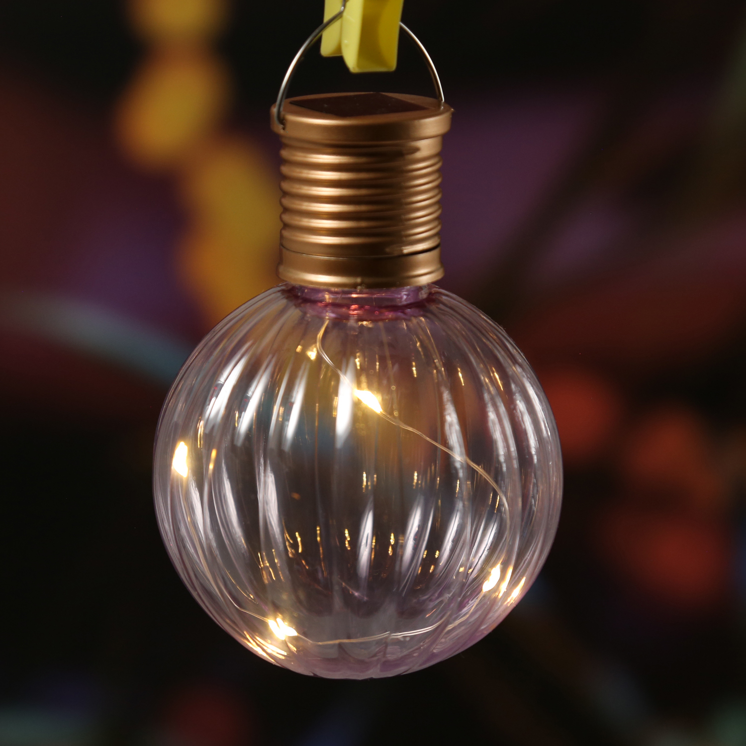 LED Solar Glühbirne GLOW - Kugelleuchte - 4 warmweiße LED Drahtlich... LED Solar Glühbirne GLOW - Kugelleuchte - 4 warmweiße LED Drahtlich... von MARELIDA