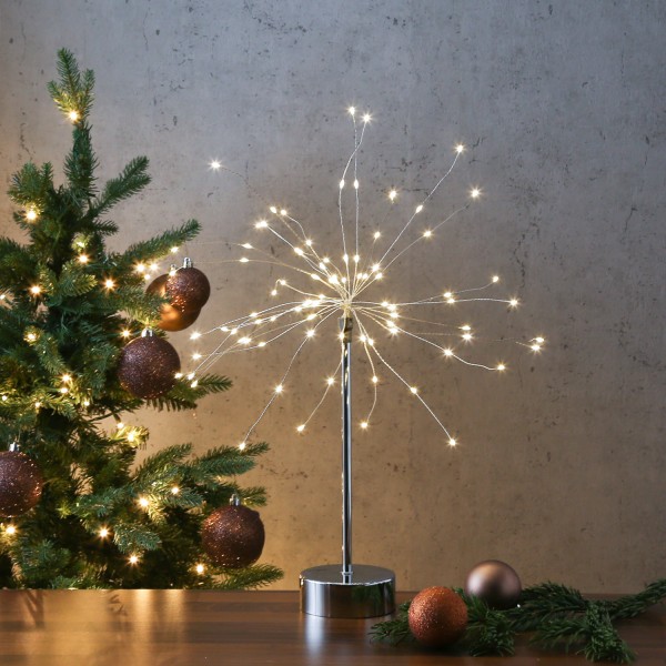 LED Stern Feuerwerk - Dekoleuchte - stehend - 90 warmweiße LED - H:... LED Stern Feuerwerk - Dekoleuchte - stehend - 90 warmweiße LED - H:... von MARELIDA