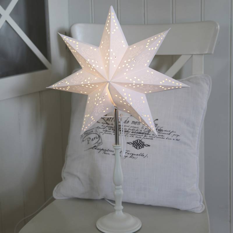 Papierstern Romantic - stehend - 7-zackig - H: 55cm D: 35cm - inkl.... von MARELIDA