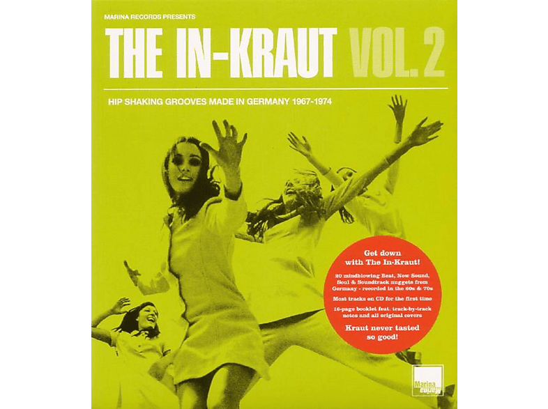 VARIOUS - The In-Kraut 2 Hip Shaking Grooves Made In Germany 1967-19 (CD) von MARINA