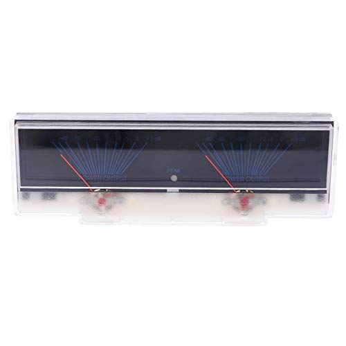 MARKELL VU Meter Audio Leistungs VerstäRker Panel Dual Analog Level DB Meter mit Hintergrund Beleuchtung von MARKELL
