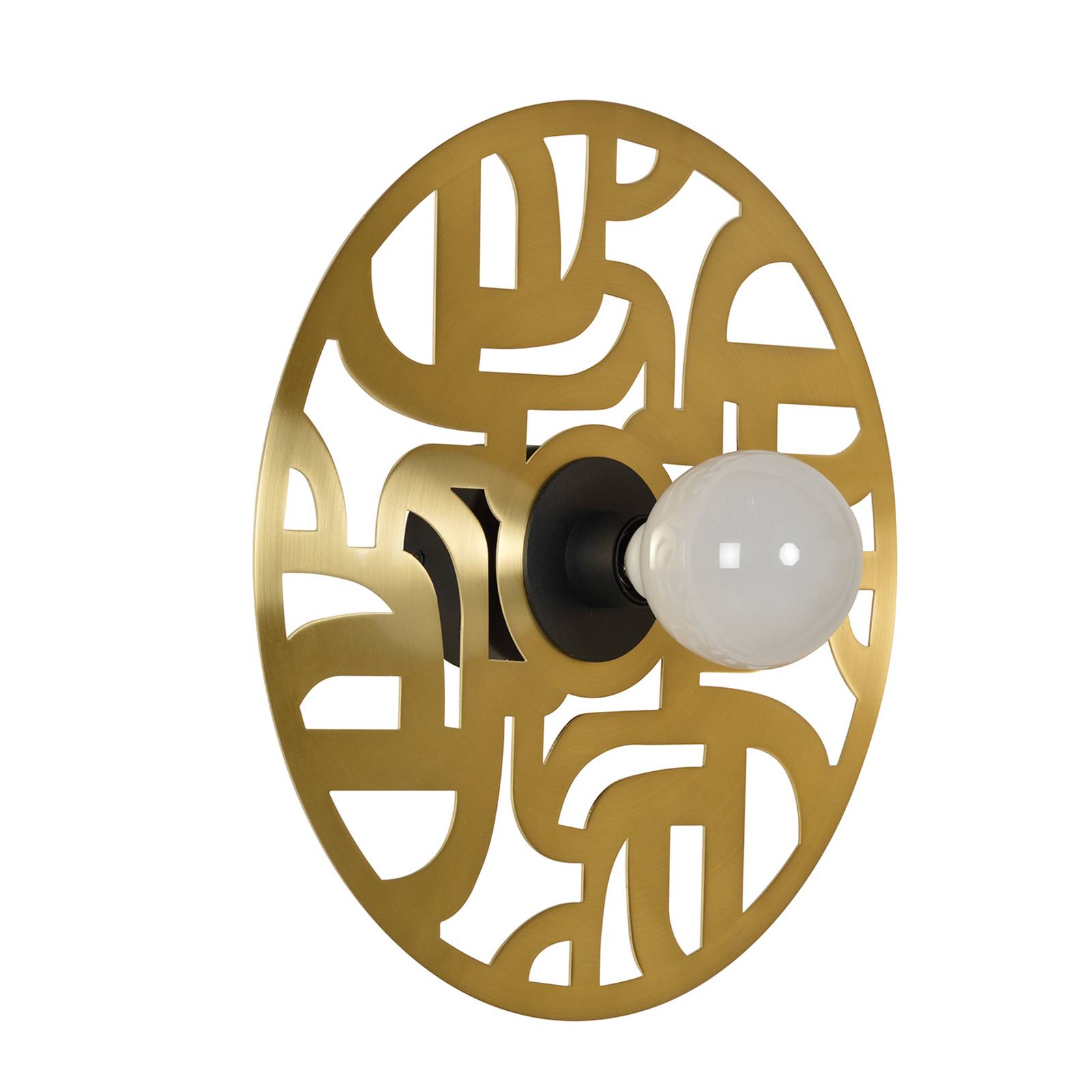 MARKET SET Labyrinthe Wandlampe, Ø 40 cm messing MARKET SET Labyrinthe Wandlampe, Ø 40 cm messing von MARKET SET
