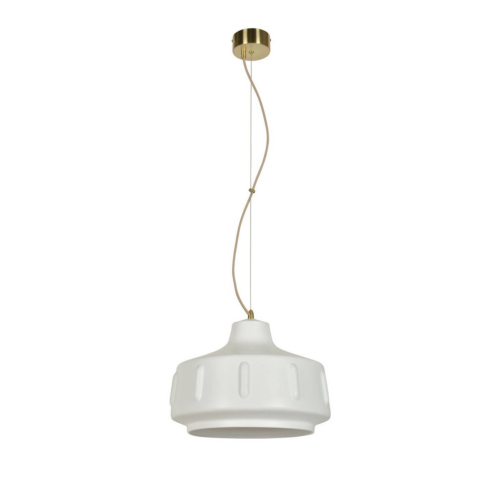 MARKET SET Pendellampe Jimmy, Ø 38 cm, weiß, Keramik MARKET SET Pendellampe Jimmy, Ø 38 cm, weiß, Keramik von MARKET SET